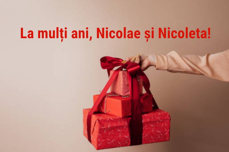 cadouri impachetate frumos funda mesaj sf nicolae