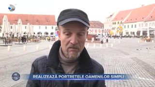 VIDEO- Realizează fotografii oamenilor simpli, în Sibiu. Proiectul "1.000 de portrete" a cucerit publicul