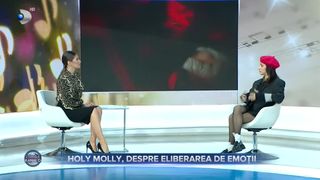 VIDEO- Holy Molly, o piesă ca o poveste. Artista dezvăluie planuri de carieră, dar și momente emoționante din viața personală