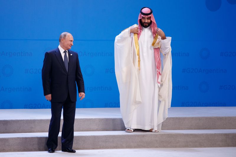 Vladimir Putin bin Salman Arabia Saudita