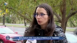 VIDEO- Bolnavi din cauza stresului termic. Rom&acirc;nii sunt afecatați de schimbările bruște ale vremii