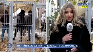 VIDEO- Bătr&acirc;ni sechestrați, percheziții de amploare. O familie este anchetată pentru &icirc;nșelăciune și lipsire de libertate &icirc;n mod ilegal