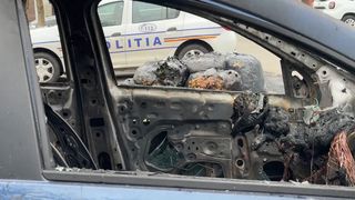 masina incendiata timisoara