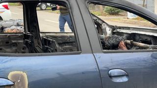 masina arsa timisoara