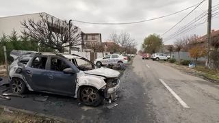 masina arsa timisoara