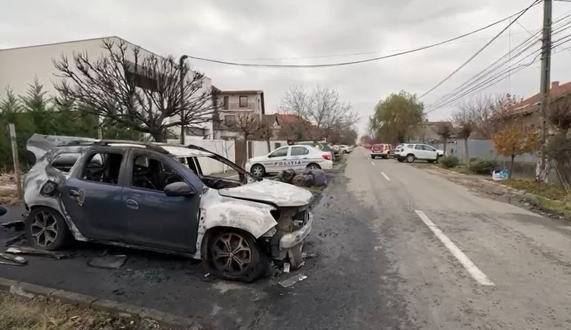 masina arsa timisoara