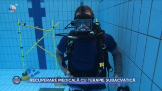 VIDEO- Recuperarea medicală prin terapie subacvatică are cel mai eficiente rezultate