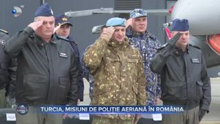 VIDEO - Turcia, misiuni de Poliție Aeriană în România. Ceremonia a fost organizată la Fetești
