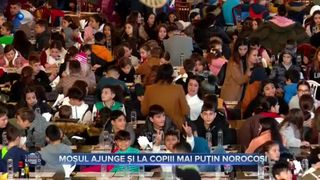 VIDEO- Moș Nicolae a ajuns și la copiii mai puțin norocoși. Cei mici au primit cadourile mult dorite