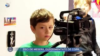 VIDEO- Zeci de meserii pot fi experimentate de copii. Cei mici &icirc;și pot descoperi pasiunile