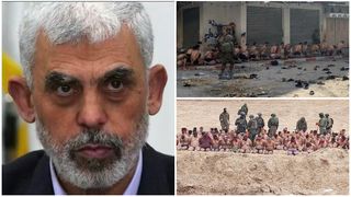 VIDEO. Șeful Hamas, cel mai căutat om de pe planetă, încercuit de soldații israelieni. Imagini cu zeci de "teroriști" prinși în Gaza