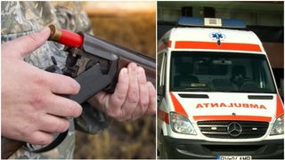 Tânăr de 29 de ani, împușcat la o partidă de vânătoare. În ce stare se află victima