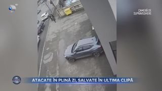 VIDEO - Atacate de un bărbat &icirc;n plină zi, la Cluj-Napoca. Un taximetrist a intervenit pentru a salva două tinere
