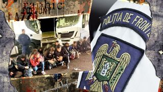 58 de migranți găsiți ascunși &icirc;n TIR-uri la Arad. Voiau să treacă ilegal &icirc;n Ungaria prin Vama Nădlac și Nădlac II