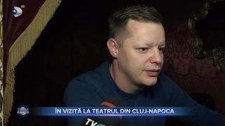 VIDEO- &Icirc;n vizită la teatrul din Cluj-Napoca. VIzitatorii au putut participa la diferite activități