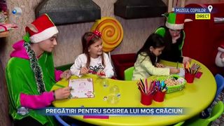 VIDEO- Pregătiri pentru sosirea lui Moș Crăciun, chiar &icirc;n atelierul de decorațiuni