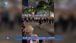 VIDEO- Cum arată Crăciunul exotic? Imagini senzațioanale cu sezonul sărbătorilor de iarnă, în Hawaii