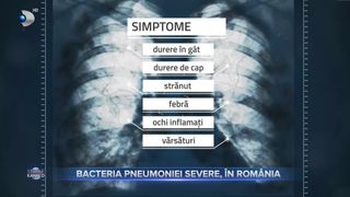 VIDO- Bacteria pneumoniei severe, &icirc;n Rom&acirc;nia. Ce spun doctorii?