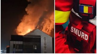 Incendiu hotel Ploiești