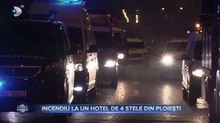 VIDEO- Incendiul de la hotelul de 4 stele din Ploiești, stare de groază. Un turist: "Ne-a trezit poliția"