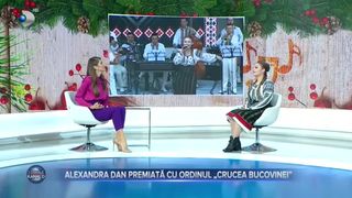 VIDEO- Alexandra Dan, cântăreața cu voce de privighetoare. Artista din Bucovina vorbește despre marea ei pasiune, muzica