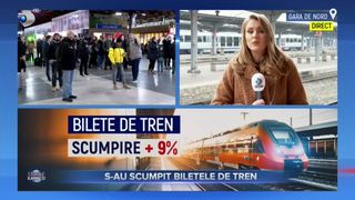 VIDEO- S-au scumpit biletele de tren. Care sunt noile prețuri?