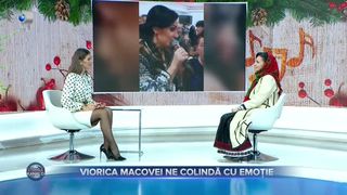 VIDEO- Viorica Macovei, colindă cu emoție. Piesa este dedicată tuturor românilor