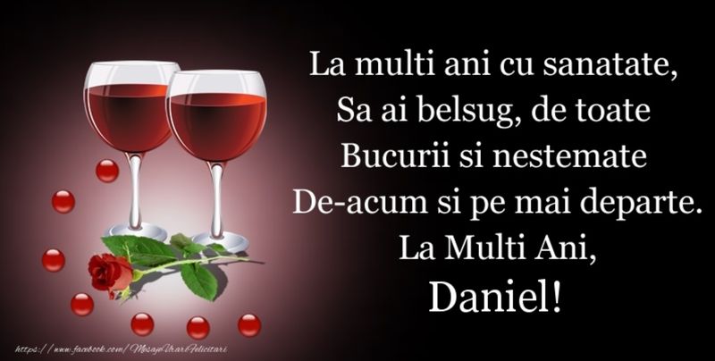 mesaj la multi ani de sfantul daniel 2023