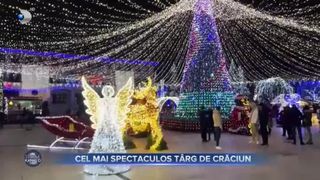 VIDEO - Cel mai spectaculos t&acirc;rg de Crăciun se află la Mioveni