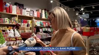 VIDEO - Cadouri de Crăciun cu bani puțini. Iată ce putem cumpăra cu un buget limitat