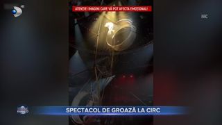 VIDEO - Un acrobat de la circ a căzut de la 16 metri &icirc;nălțime. Incidentul s-a petrecut &icirc;n Norfolk