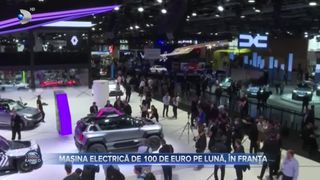 VIDEO - &Icirc;ncepe programul Mașina Electrică de 100 de euro pe lună &icirc;n Franța