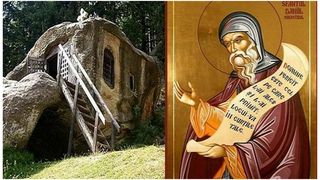 Sf&acirc;ntul Daniil Sihastrul 