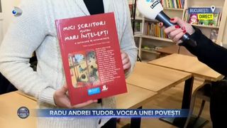 VIDEO - Radu Andrei Tudor, apel la fapte bune. Prezentatorul a devenit vocea unei povești scrise de o fetiță de 11 ani