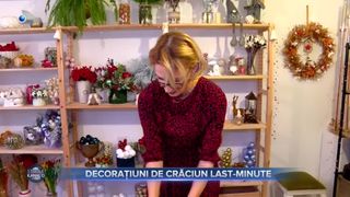 VIDEO - Decorațiuni de Crăciun last-minute. Cele mai ușoare idei pentru decorațiunile hand-made de sărbători