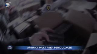 VIDEO - Artificii mult prea periculoase. Avertizările polițiștilor