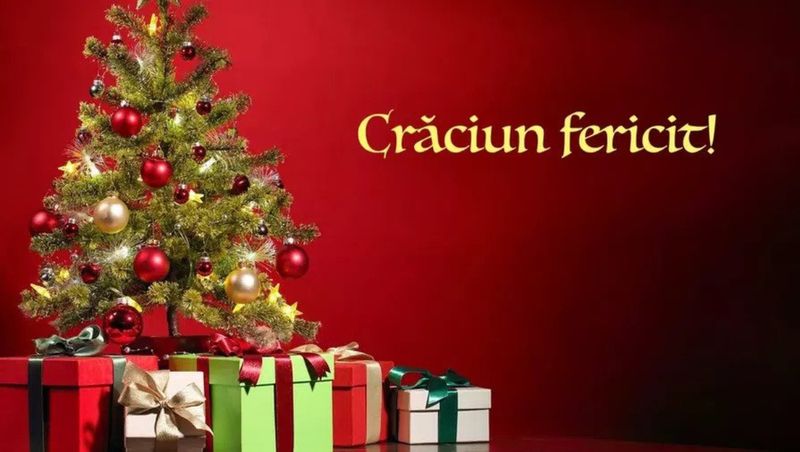 brad de craciun urare craciun fericit