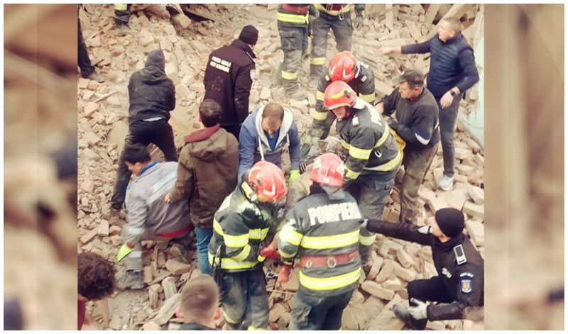 Mort dărâmături Harghita