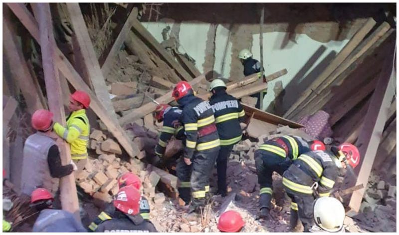 Mort dărâmături Harghita