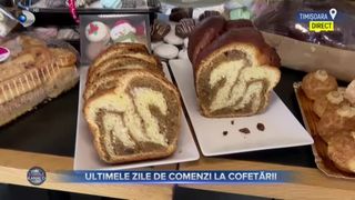 VIDEO - Ultimele zile de comenzi la cofetării. Cei care vor să aibă dulciuri pe masa de Crăciun trebuie să se grăbească