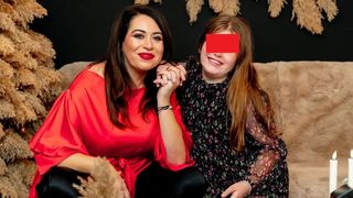 Oana Roman și fiica ei Isa, &icirc;nainte de Crăciun