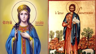 sfanta iuliana si sfantul temistocle