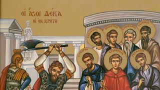 sfintii 10 muceniti din creta