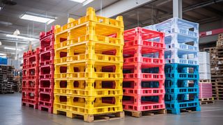 Transport și depozitare &icirc;n siguranță cu ajutorul boxpaletilor din plastic