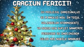 felicitare de craciun craciun fericit