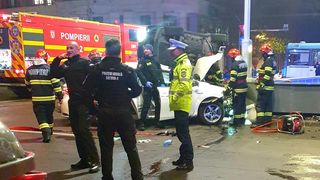 Accident grav &icirc;n Piata Unirii