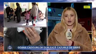 VIDEO - Cazurile de gripă, creștere alarmantă &icirc;n prag de sărbători. Spitalele sun pline de pacienți