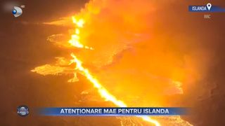 VIDEO - Stare de urgență în Islanda după erupția vulcanică