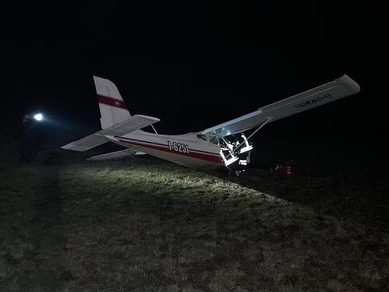 Avionul cu care a zburat Stefano