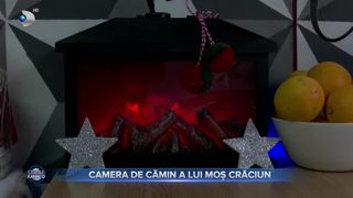 VIDEO - Camera de cămin a lui Moș Crăciun. Bradul, confecționat din sticle goale de bere